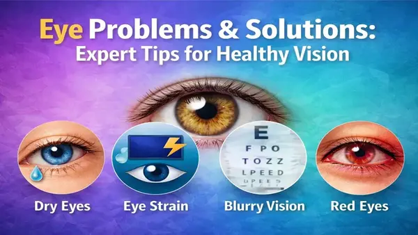 Eye Problems & Solutions: Expert Tips for Healthy Vision