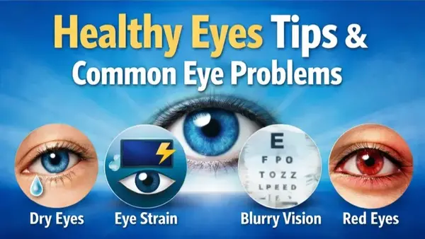 Healthy Eyes Tips & Common Eye Problems